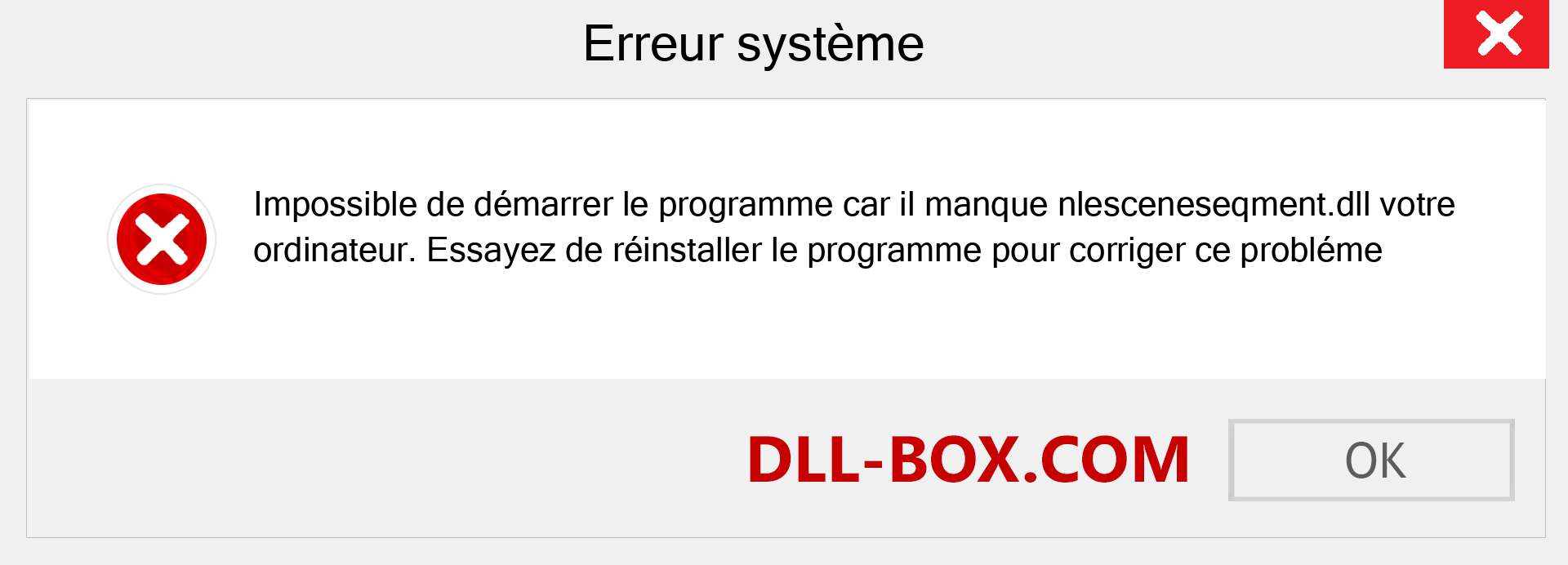 Le fichier nlesceneseqment.dll est manquant ?. Télécharger pour Windows 7, 8, 10 - Correction de l'erreur manquante nlesceneseqment dll sur Windows, photos, images